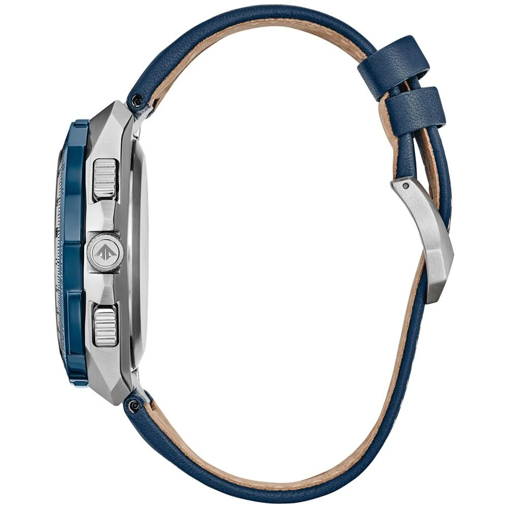 商品Citizen|Eco-Drive Men's Chronograph Promaster Skyhawk Blue Leather Strap Watch 46mm,价格¥5084,第2张图片详细描述