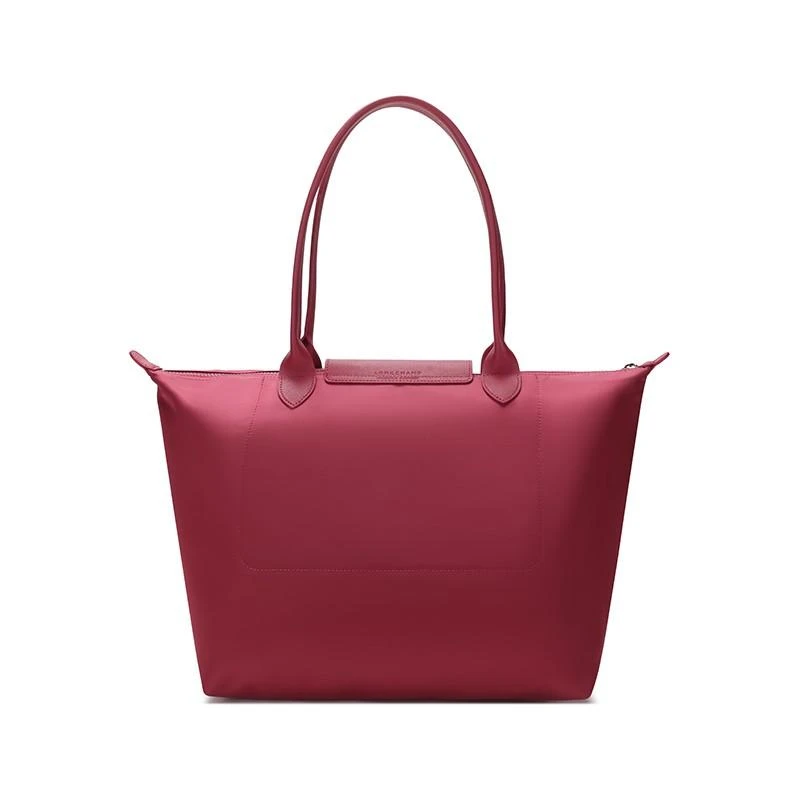 商品[国内直发] Longchamp|珑骧 LONGCHAMP 奢侈品 女士ROSEAU系列中号黑色小牛皮鳄鱼纹手提斜挎包 10058 HTS 001送女友礼物,价格¥3024,第17张图片详细描述