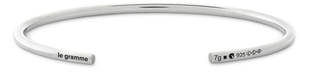 商品Le Gramme|Polished Sterling silver bangle bracelet 7g,价格¥3047,第1张图片