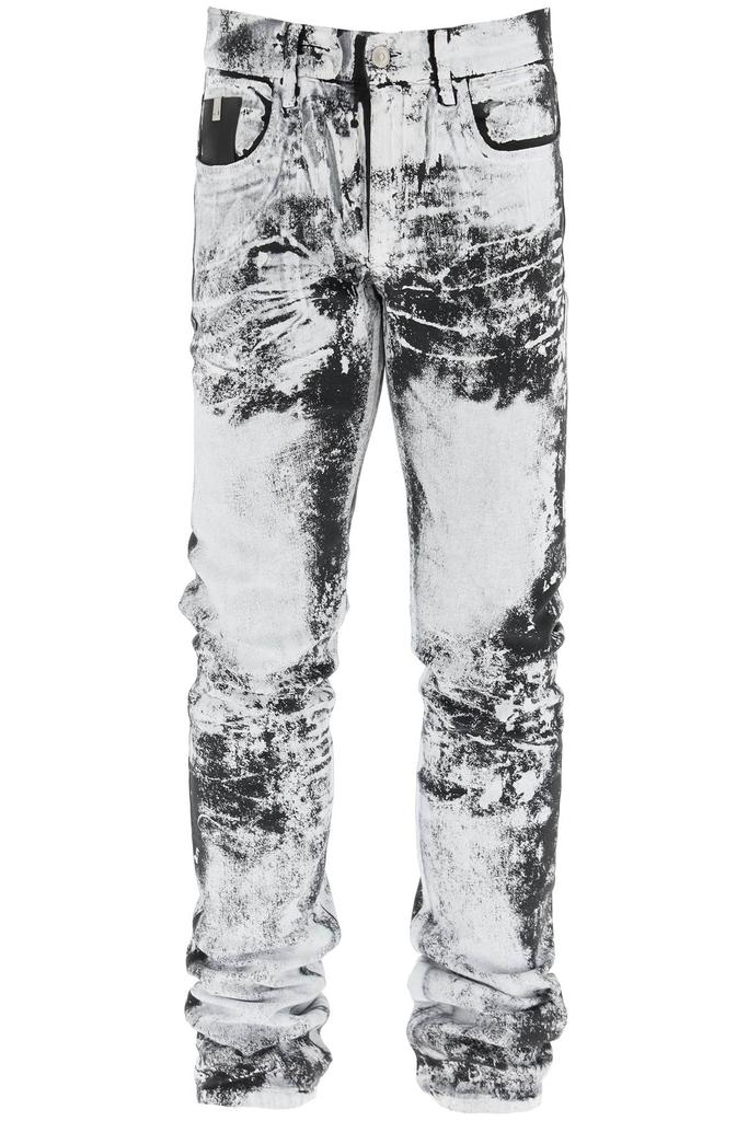 1017 Alyx 9sm Bleached Effect Five Pocket Skinny Jeans商品第1张图片规格展示