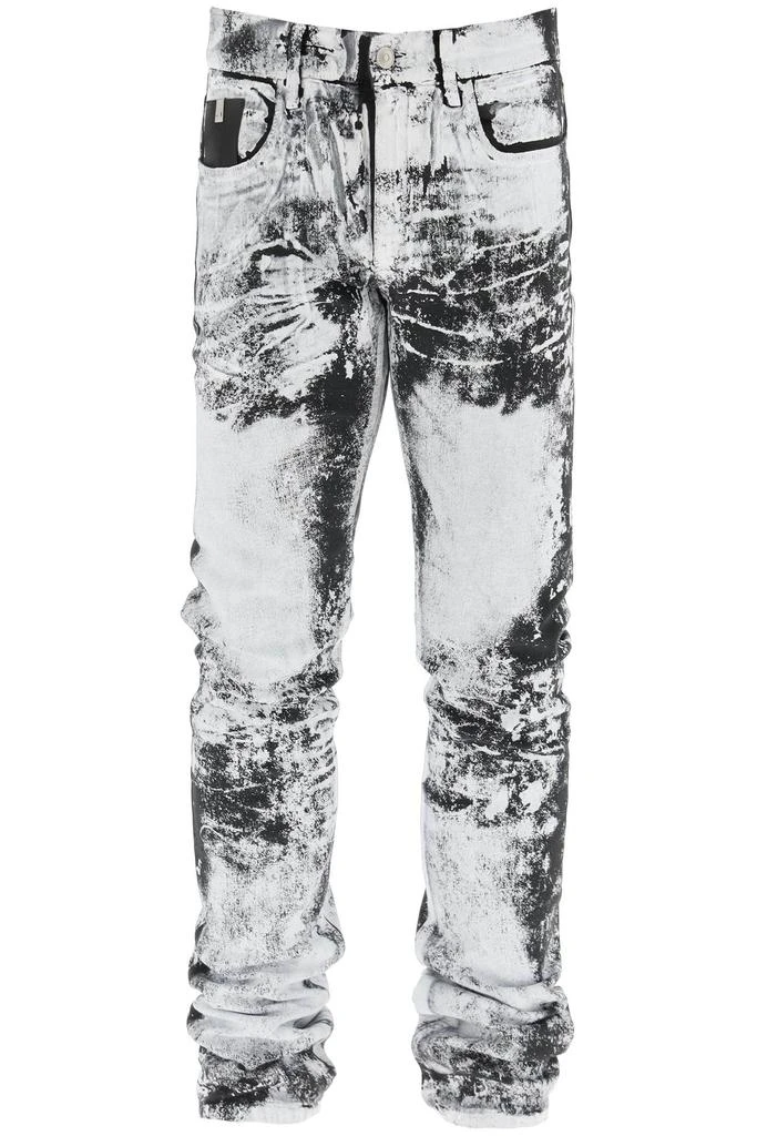 商品1017 ALYX 9SM|1017 Alyx 9sm Bleached Effect Five Pocket Skinny Jeans,价格¥2674,第1张图片