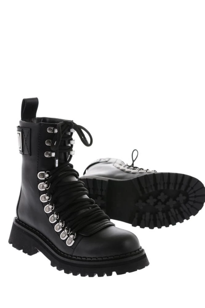 商品Moschino|Moschino men's black other materials ankle boots,价格¥4134,第1张图片