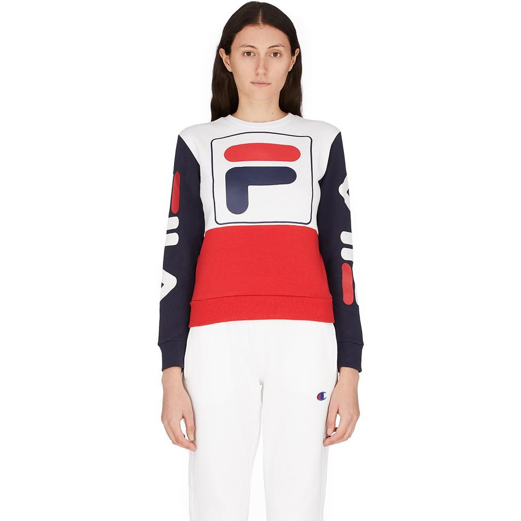 商品Fila|Stacey Pullover - White,价格¥331,第1张图片