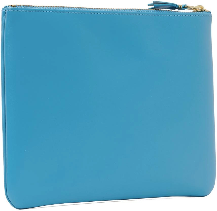 商品COMME des GARÇONS WALLETS|Blue Classic Pouch,价格¥1062,第3张图片详细描述