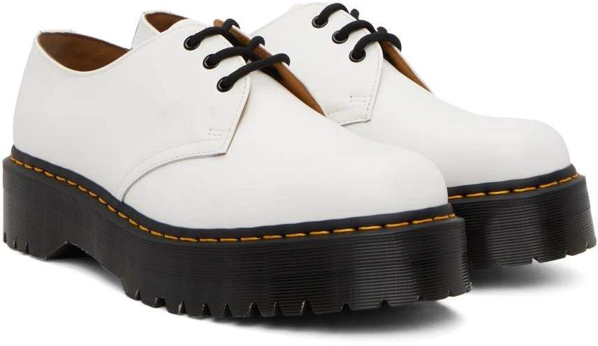 商品Dr. Martens|White 1461 Quad Oxfords,价格¥530,第4张图片详细描述