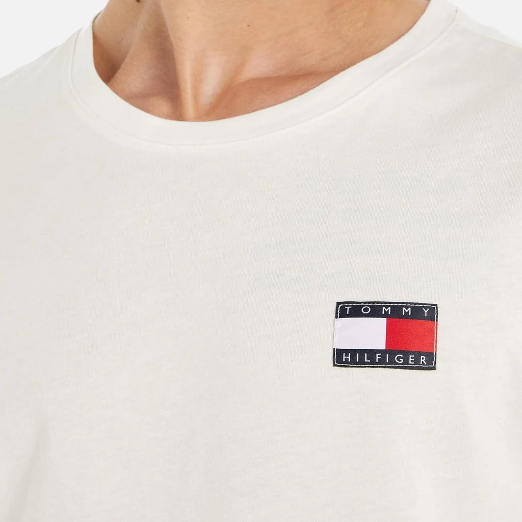 商品Tommy Hilfiger|Tommy Hilfiger Flag Logo Cotton-Jersey T-Shirt,价格¥210,第3张图片详细描述