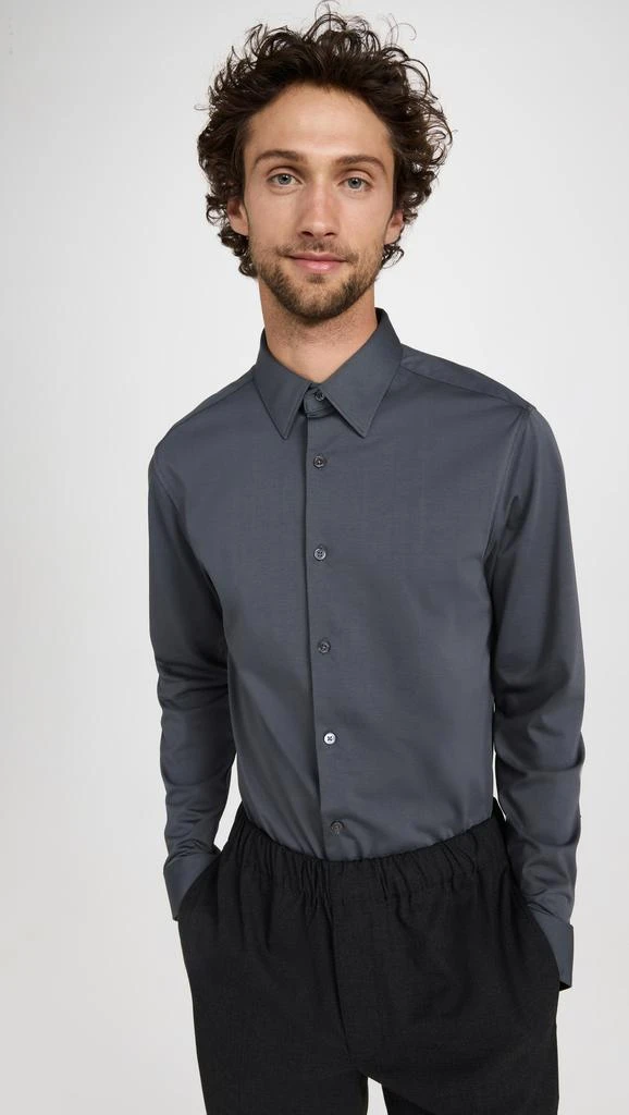 商品Theory|Theory Sylvain Structure Knit Dress Shirt,价格¥1219,第2张图片详细描述