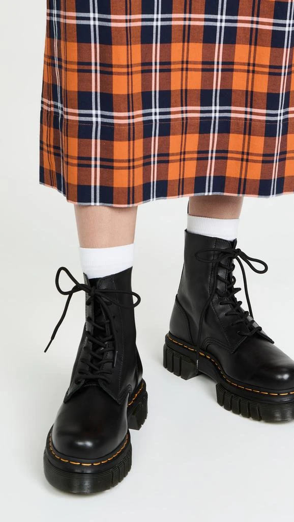 商品Dr. Martens|Dr. Martens 马汀博士 Audrick 8 孔军旅靴,价格¥599,第2张图片详细描述
