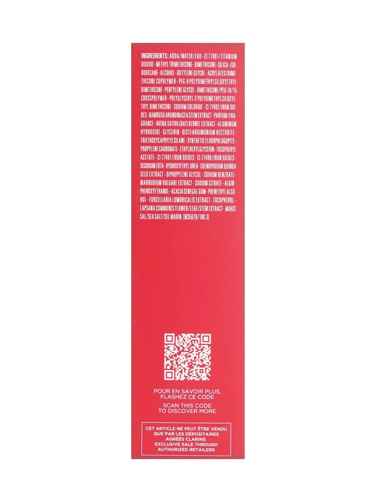 商品Clarins|Everlasting Matte Foundation 100.3N Shell All Skin Types 1 OZ,价格¥210,第2张图片详细描述