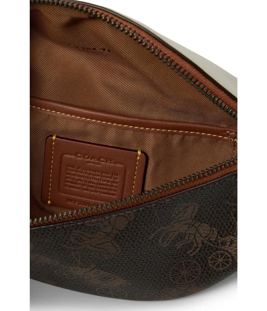商品Coach|Charter Belt Bag 7 in Large Horse and Carriage Coated Canvas,价格¥1113,第3张图片详细描述
