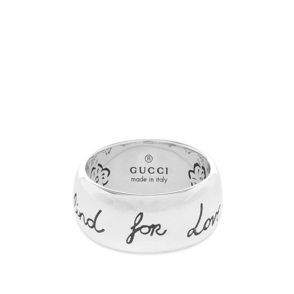 商品Gucci|Gucci Jewellery Gucci Blind For Love Ring L,价格¥1512,第1张图片