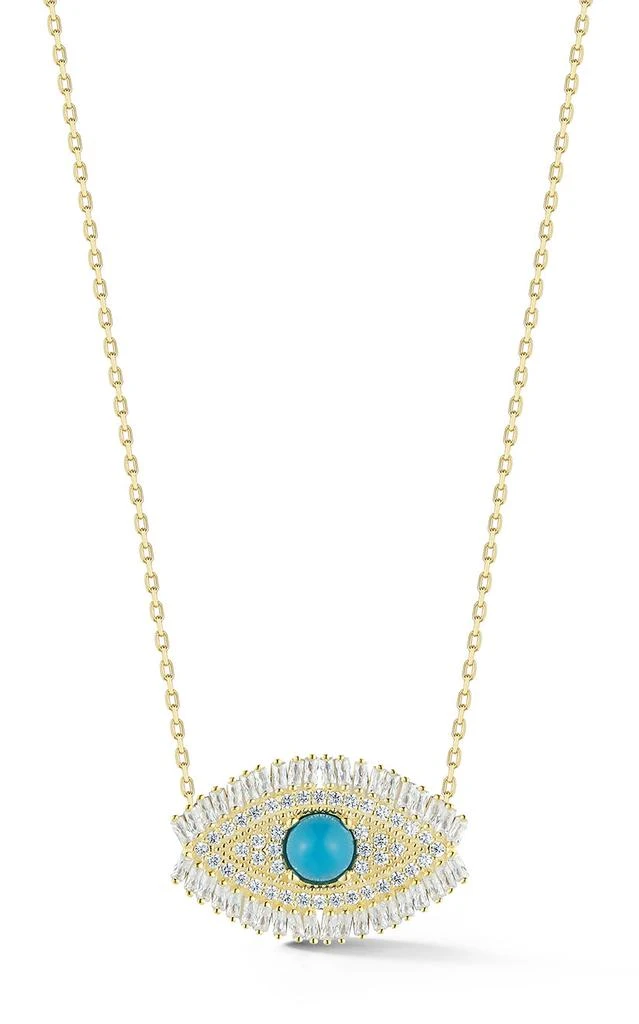 商品Glaze|Evil Eye Necklace,价格¥515,第1张图片