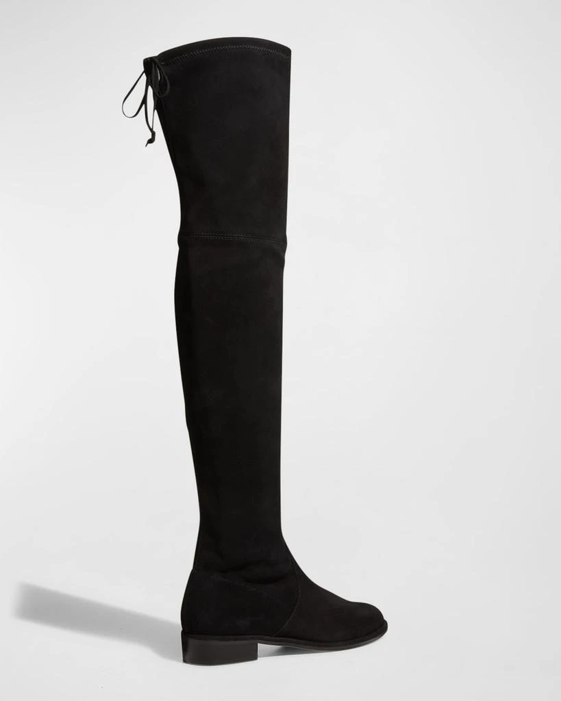 商品Stuart Weitzman|Lowland Suede Over-The-Knee Boot,价格¥2943,第3张图片详细描述