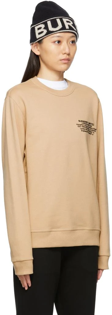 商品Burberry|Beige Location Print Sweatshirt,价格¥6367,第2张图片详细描述