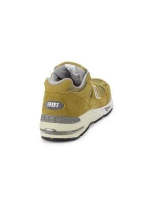 商品New Balance|991 Logo Mesh Sneakers,价格¥1238,第3张图片详细描述