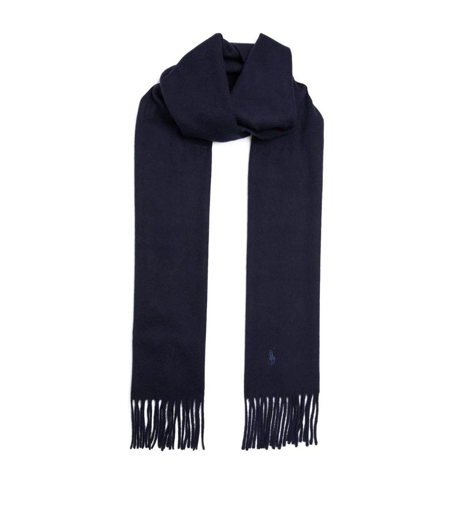 商品Ralph Lauren|Cashmere Polo Pony Scarf,价格¥732,第1张图片