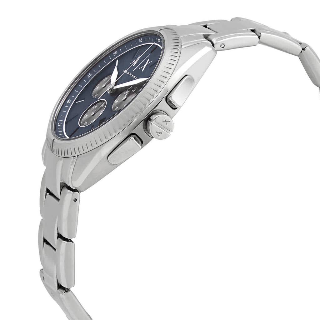 Armani Exchange Chronograph Quartz Blue Dial Mens Watch AX2850商品第2张图片规格展示