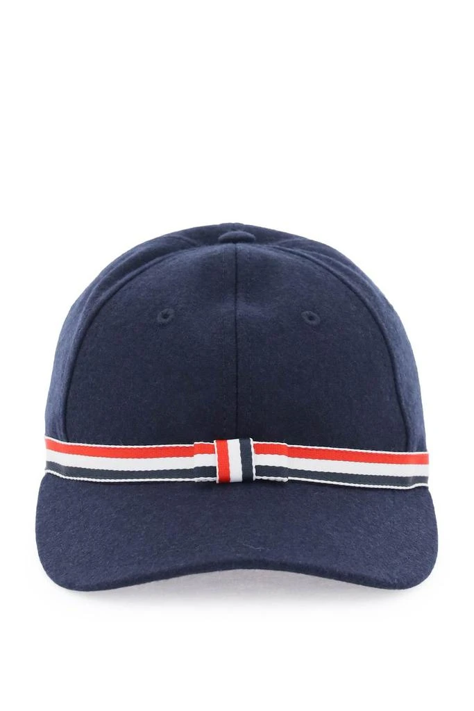 商品Thom Browne|Thom Browne GG Bow Baseball Cap,价格¥2138,第1张图片