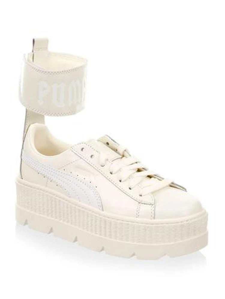 商品Puma|皮革踝带松糕鞋,价格¥993,第1张图片