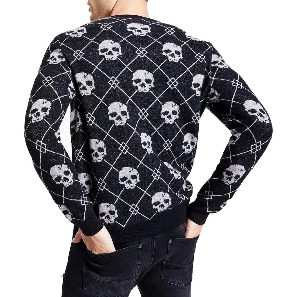 商品INC International|Mens Cashmere Blend Printed Pullover Sweater,价格¥302,第2张图片详细描述