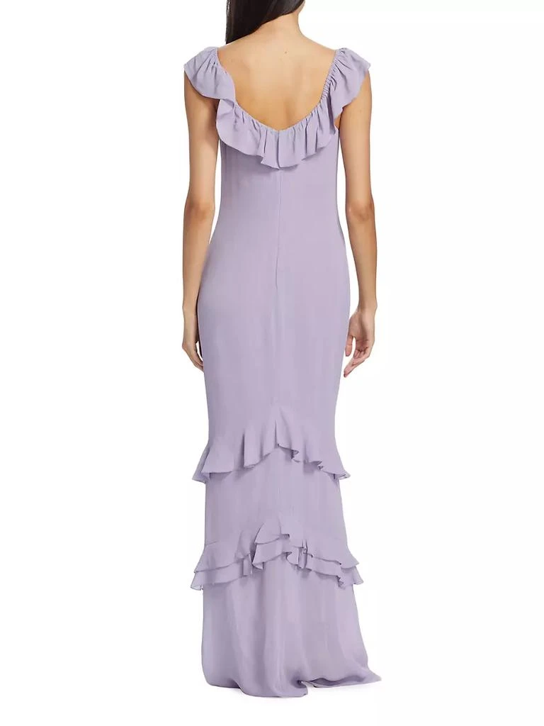 商品Reformation|Tripoli Ruffled Maxi Dress,价格¥2609,第3张图片详细描述