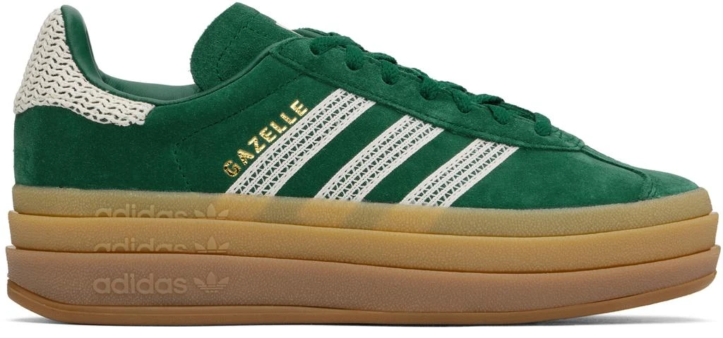 商品Adidas|绿色 Gazelle Bold 运动鞋,价格¥1145,第1张图片