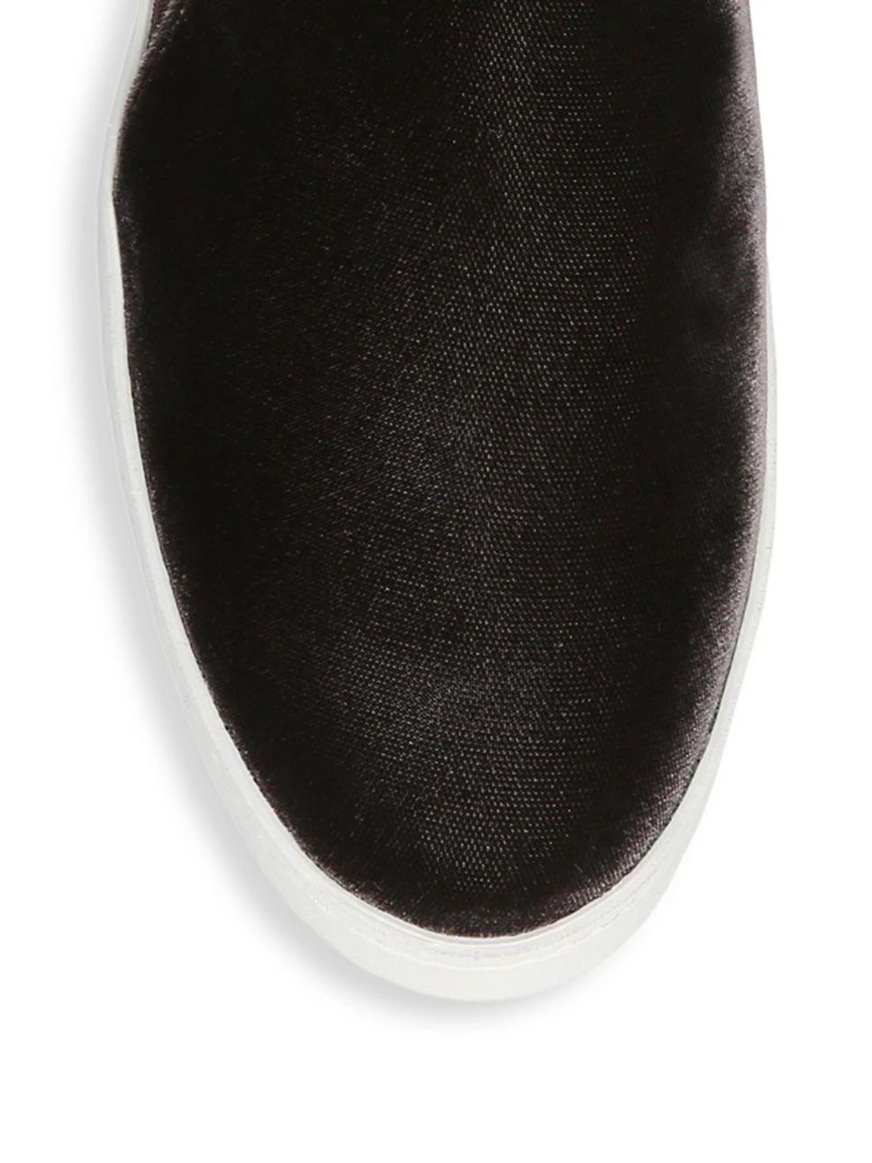 商品Vince|Vince - Warren Slip-On Platform Velvet Sneakers,价格¥676,第3张图片详细描述