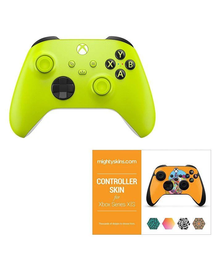 商品Microsoft|Xbox Series X/S Controller in Volt with Skins Voucher,价格¥673,第1张图片