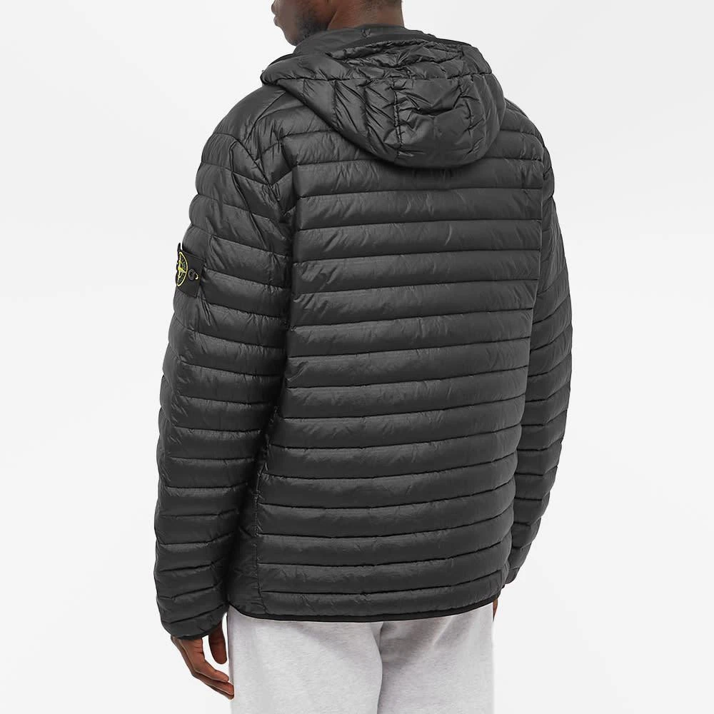 商品Stone Island|Stone Island Lightweight Hooded Down Jacket,价格¥4533,第3张图片详细描述