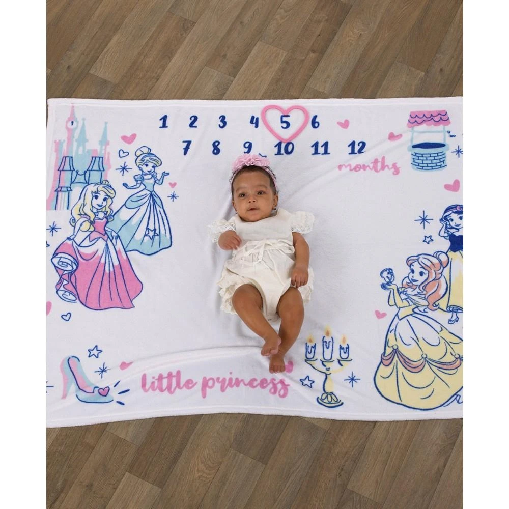 商品Disney|Princess Soft Milestone Baby Blanket Set, 2 Piece,价格¥658,第2张图片详细描述