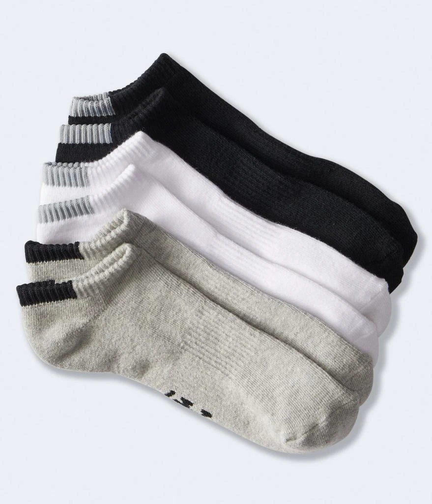 商品Aeropostale|Aeropostale Neutral Ankle Sock 3-Pack,价格¥60,第1张图片