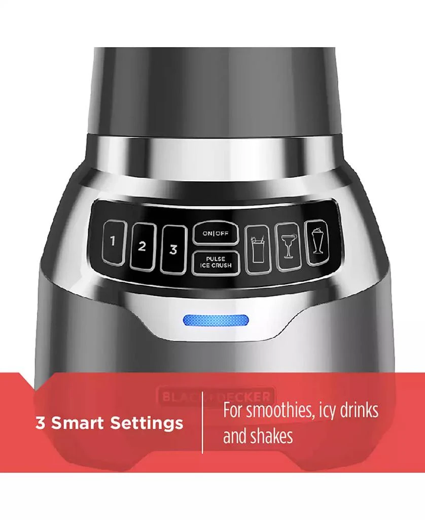 商品Black & Decker|PowerCrush Digital Blender with Quiet Technology,价格¥1169,第4张图片详细描述