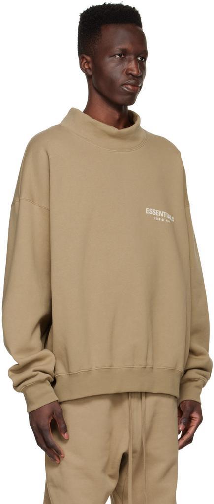 商品Essentials|Tan Cotton Sweatshirt,价格¥598,第4张图片详细描述