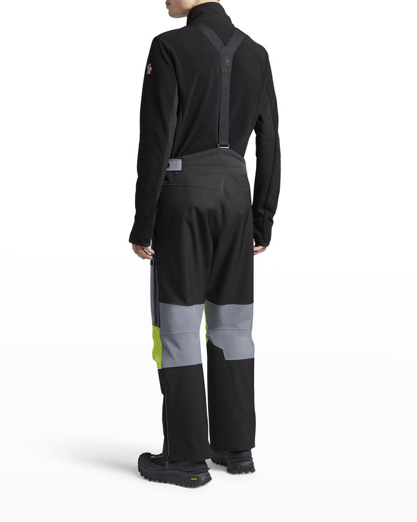 Men's Colorblock Ski Pants w/ Suspenders商品第4张图片规格展示
