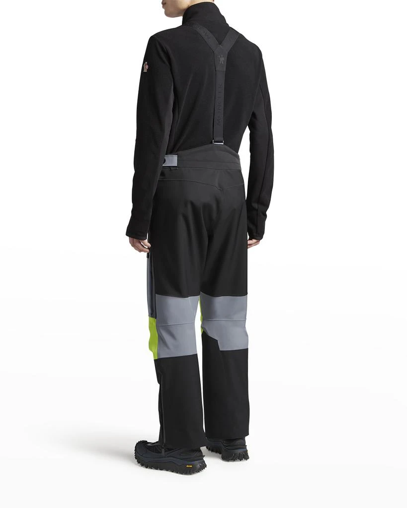 商品Moncler|Men's Colorblock Ski Pants w/ Suspenders,价格¥8167,第4张图片详细描述