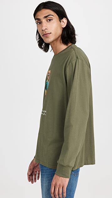 商品Ralph Lauren|Jersey Long Sleeve T-Shirt,价格¥573,第5张图片详细描述