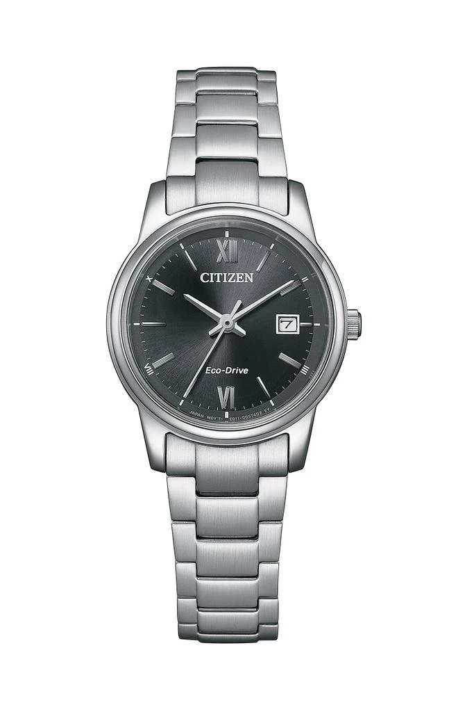 商品Citizen|西铁城光动能黑色表盘女士手表 EW2318-73E,价格¥1027,第1张图片