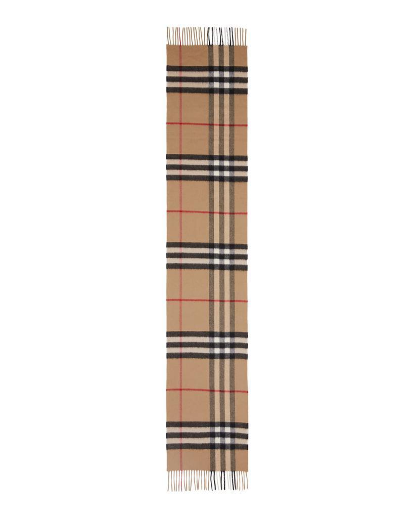 商品Burberry|Giant Check Cashmere Scarf,价格¥3779,第6张图片详细描述