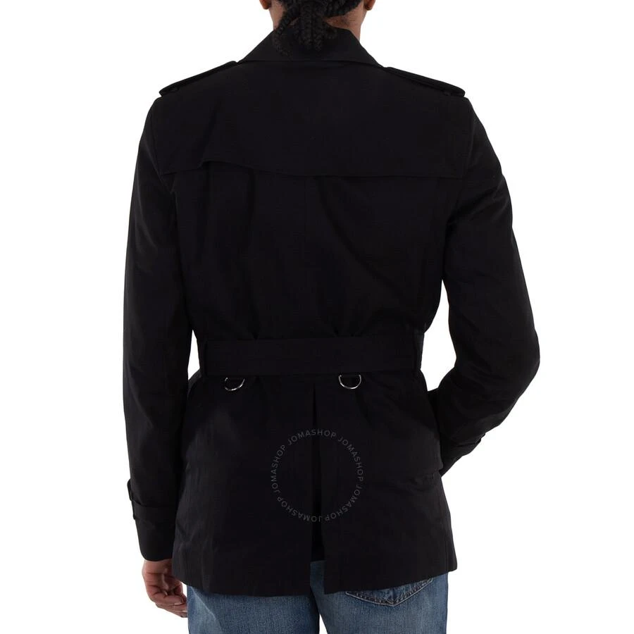 商品Burberry|Men's Heritage Black Kensinton Short Trench,价格¥5978,第3张图片详细描述