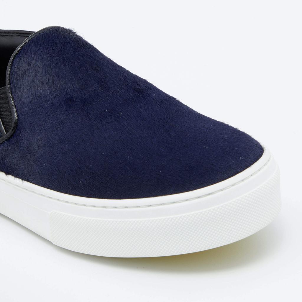 Celine Blue Calf Hair Slip-on Sneakers Size 36商品第7张图片规格展示