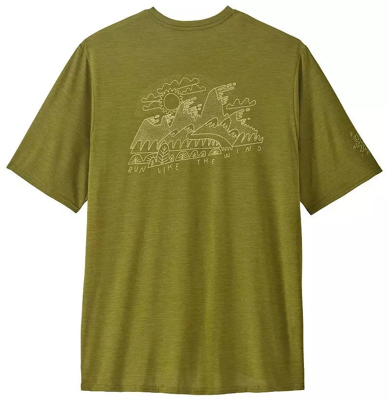 商品Patagonia|男士Capilene吸湿排汗图案T恤,价格¥401,第5张图片详细描述