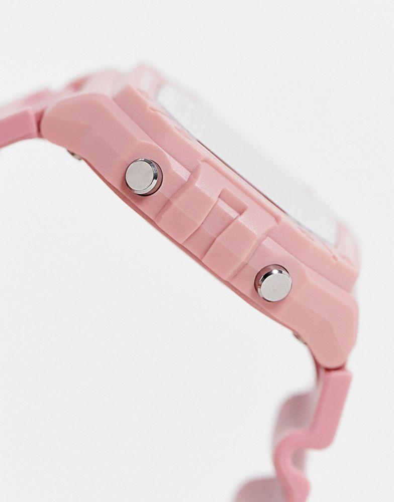 商品Casio|Casio womens silicone watch in pink,价格¥173,第4张图片详细描述