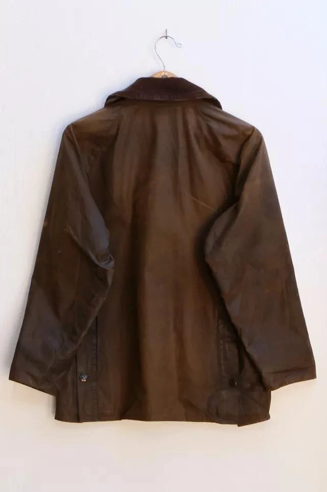 商品Urban Outfitters|Vintage Barbour Classic Bedale Waxed Canvas Coat Made in England,价格¥1354,第3张图片详细描述