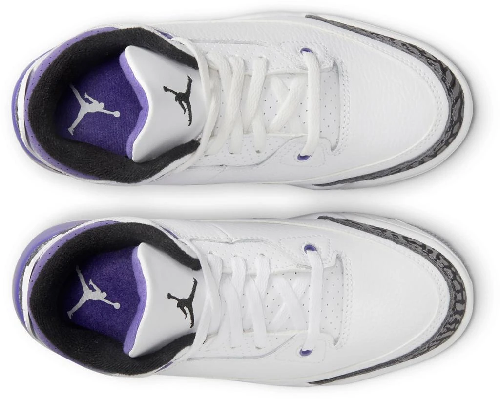 商品Jordan|Jordan Kids' Preschool Jordan 3 Retro Basketball Shoes,价格¥745,第4张图片详细描述