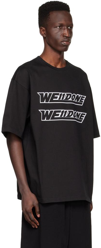 商品We11done|Black Heart Spray T-Shirt,价格¥2799,第4张图片详细描述