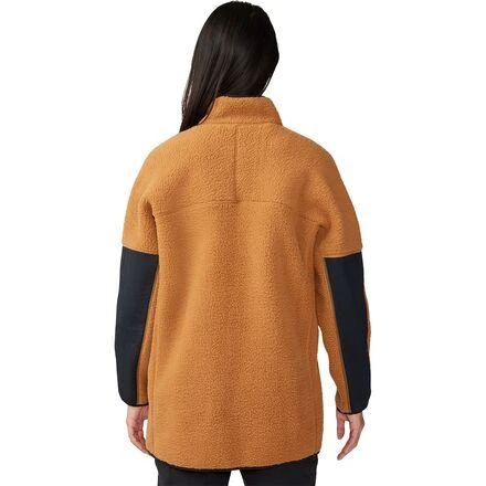 商品Mountain Hardwear|HiCamp Fleece Long Full-Zip Jacket - Women's,价格¥669,第2张图片详细描述