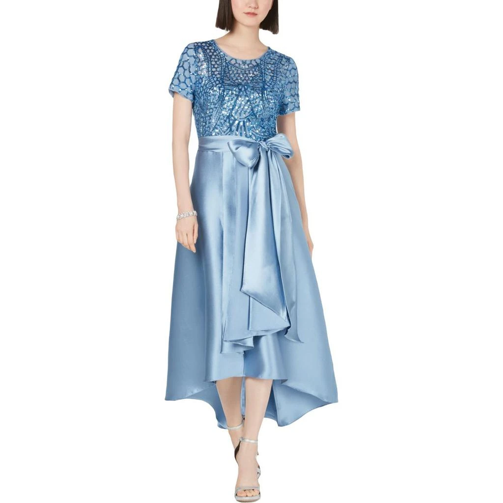 商品R&M Richards|R&M Richards Womens Sequined Hi-Low Party Dress,价格¥496,第2张图片详细描述