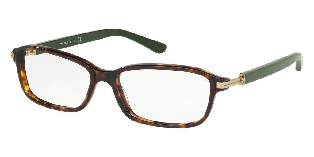 Ladies Dark Tortoise Rectangular Eyeglass Frames 0TY2101 1728 53商品第1张图片规格展示