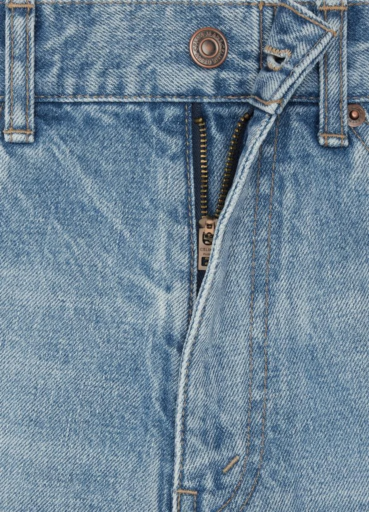 商品Celine|Steel Blue Wash水洗色喇叭serge牛仔裤,价格¥5293,第4张图片详细描述