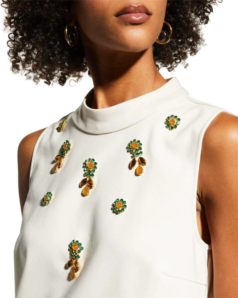 Idoneo Rhinestone-Embellished Top 商品